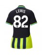 Manchester City Rico Lewis #82 Auswärtstrikot für Frauen 2024-25 Kurzarm